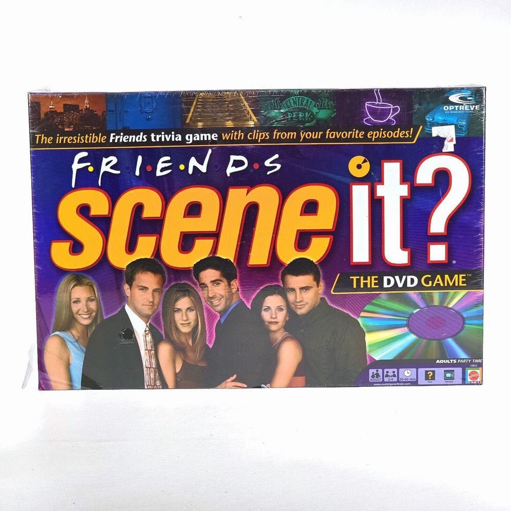 Scene It? Friends Edition DVD Game Trivia Screenlife Games 2002–12 Complete Set